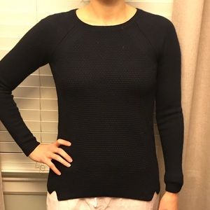 Navy blue sweater from Loft